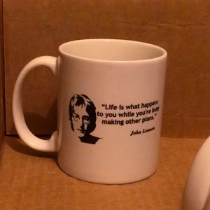 🎼 JOHN LENNON MUG WITH QUOTE 🎼
